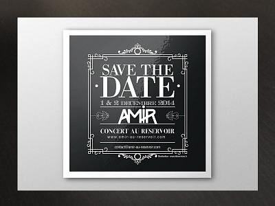 save the date invitation teaser