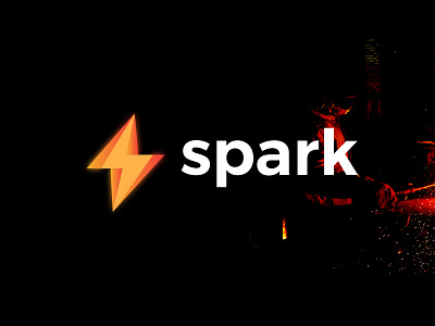 spark logo a s d f g h j k l p o i u y t r abstract bold brand identity branding electric electron gradient logo agency logo designer morden power r e w q m n b v c x z spark technology typogaphy vector