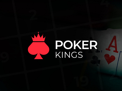 poker l casino l king l playing card abstract benefit best logo designer in dribbble brand identity branding casino logo agency logo design logo idea logo mark logos modern mark morden online poker card strong mark typogaphy