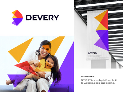 devery logo branding l brand identity