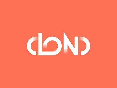 clond typo logo color exploration