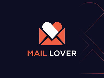 mail logo lover mail apps icon mark