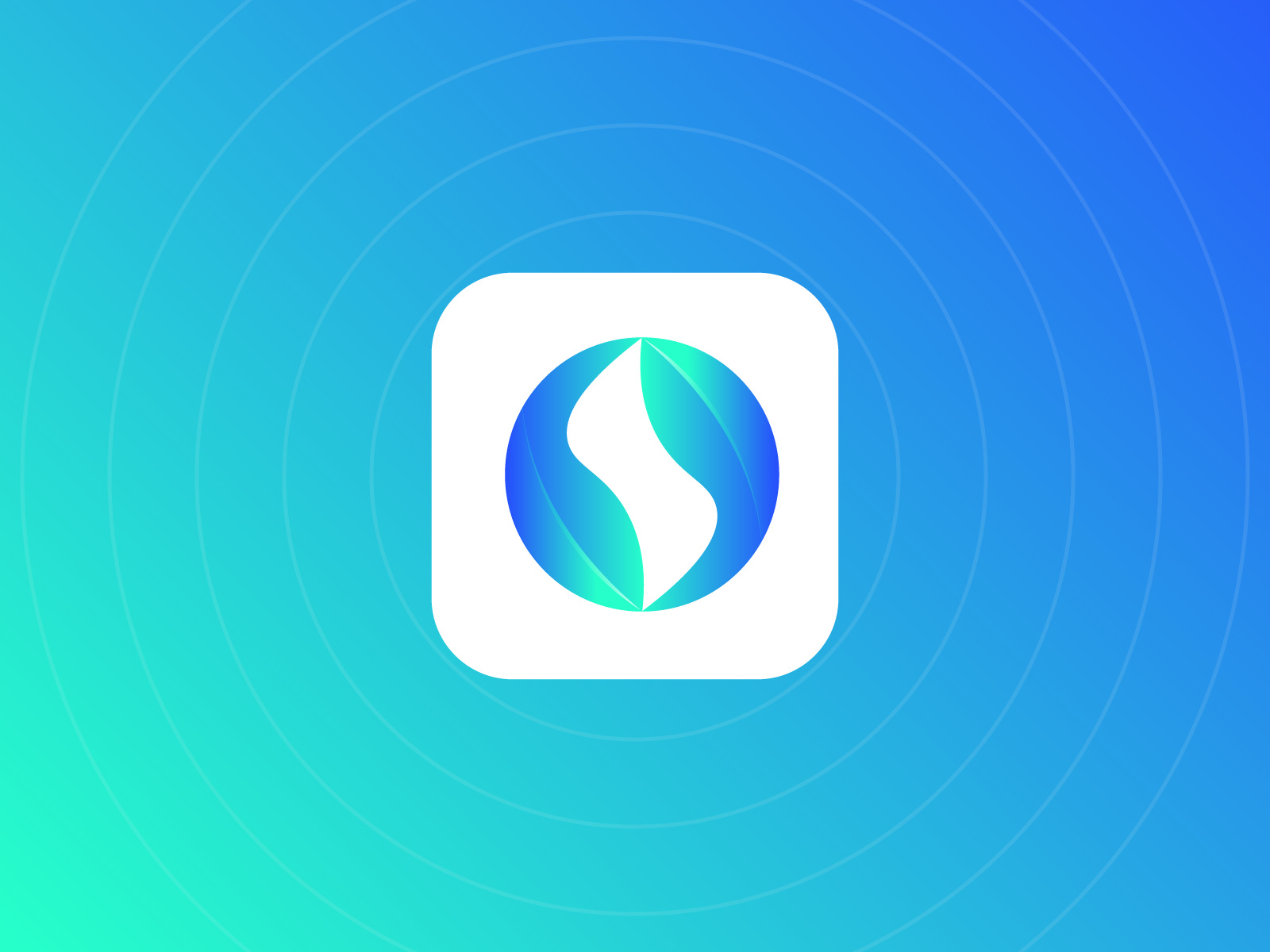 abstract letter app icon design by Amir Sayem on Dribbble