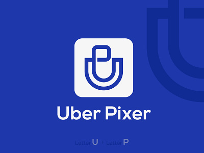 up letter app icon logo concepts