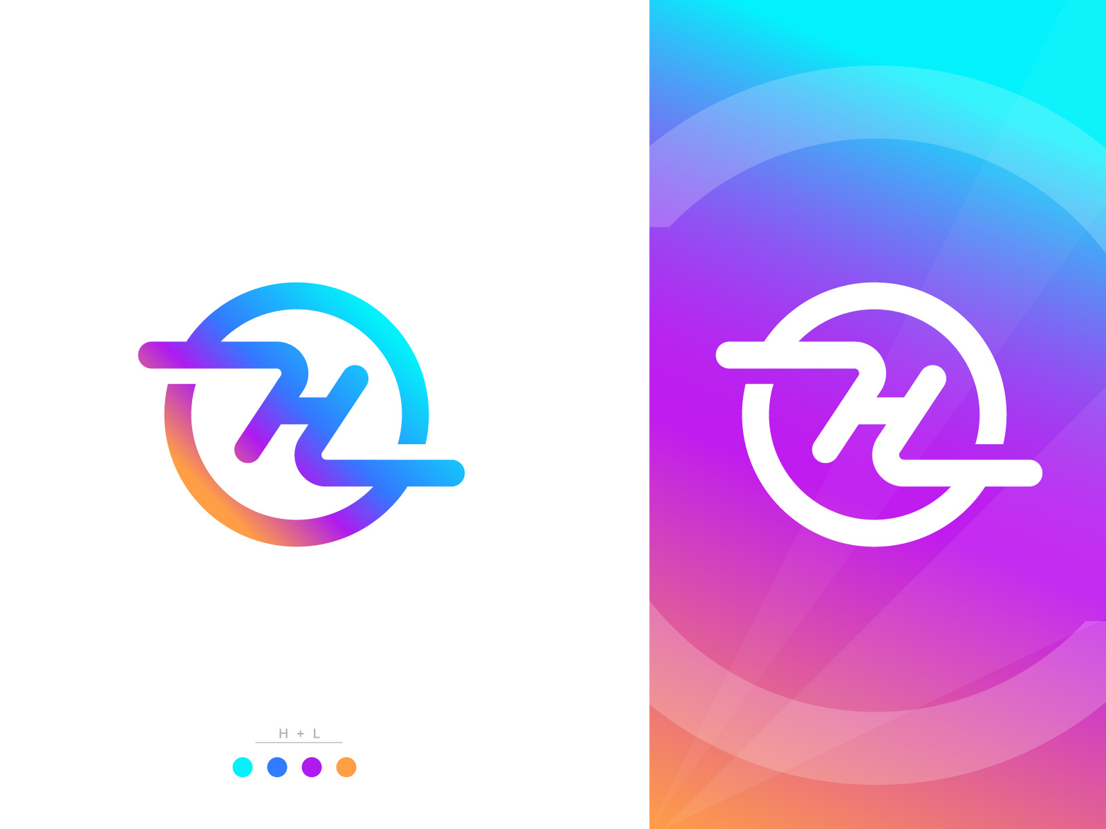 H + L by Amir Sayem on Dribbble