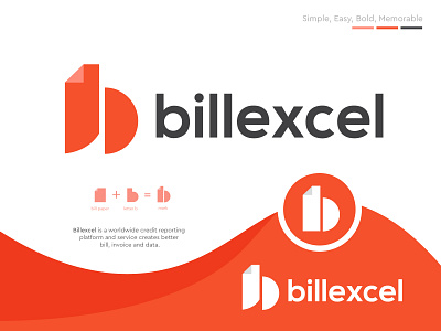 Bill invoice and data entry abstract app icon brand identity branding clean logo conceptual logo data entry data process ecommerce identity meaning logo memorable logo minimalist logo modern logo pay logo payment logo professional logo simple logo software logo typography