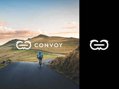 Convoy logo / icon app black brand brand design brand identity branding design icon identity logo urban vector