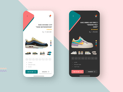 DNSM - Sneakers Market design figma mobile app mockup ui ux