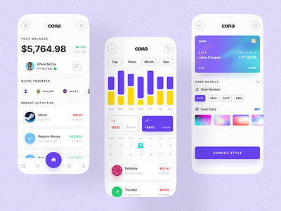 Cona Wallet iOS App