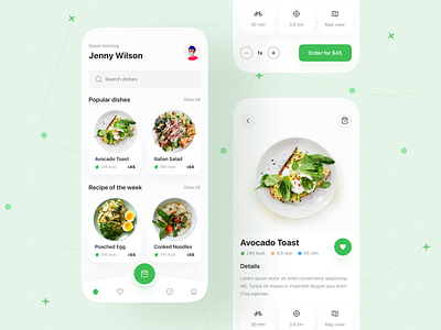 Food iOS App 2021 trend appdesign application clean ui dribbble best shot food and drink food app food delivery food delivery application food delivery service food design ios minimal minimalist mobile mobile app mobile design popular design restaurant app trendy