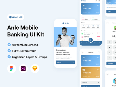 Anle Mobile Banking UI Kit