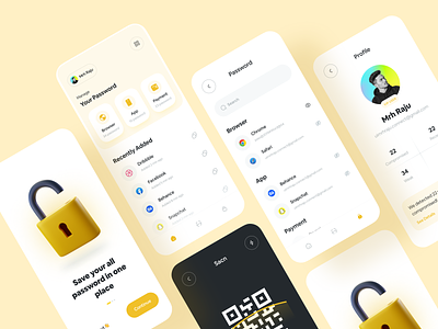 Password Manager App UI