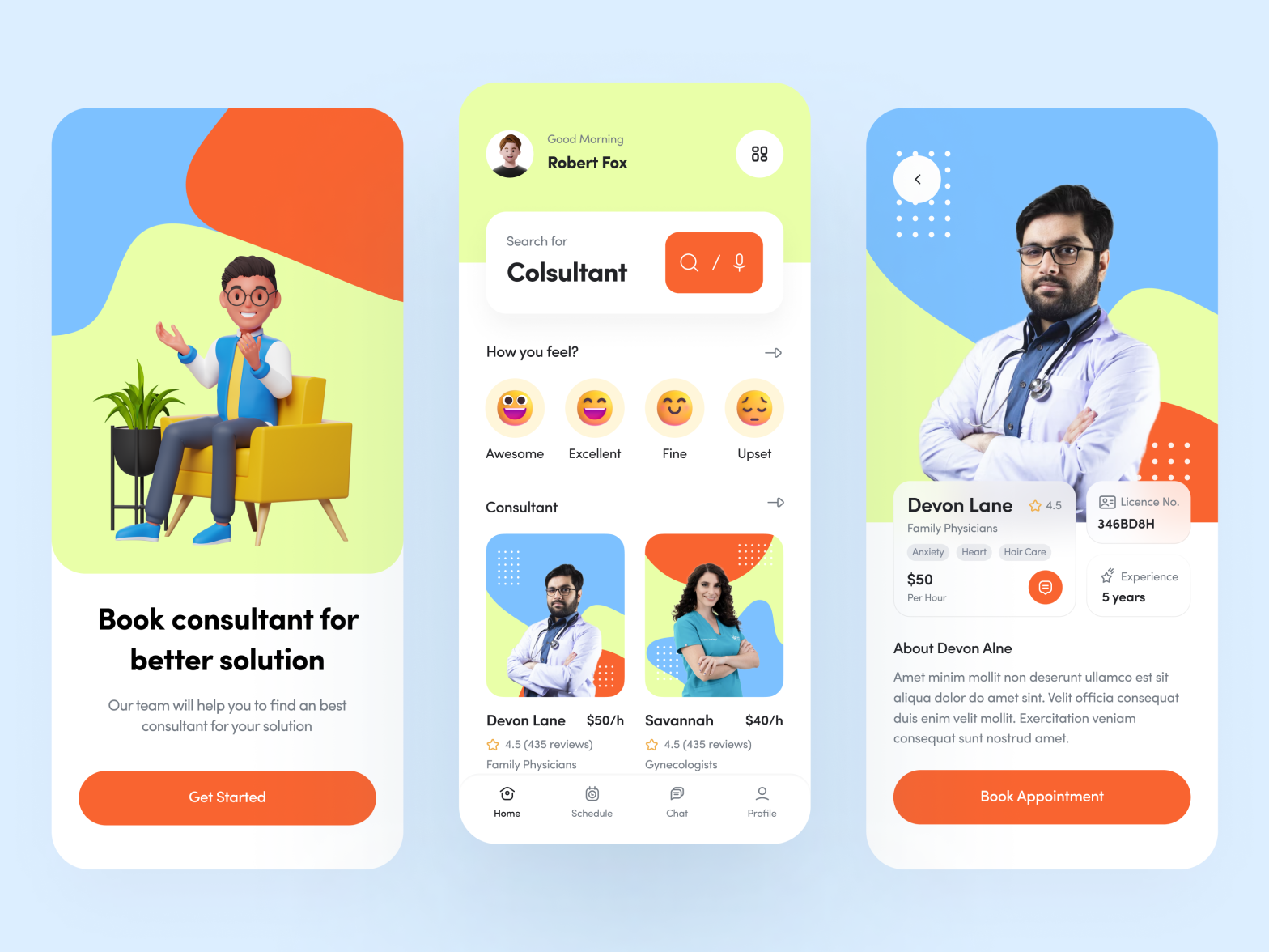 Consultant Booking by Raju Husen on Dribbble