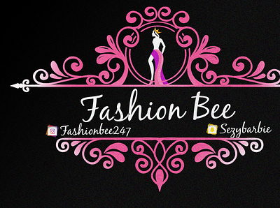 FASHION BEE logo photoshop