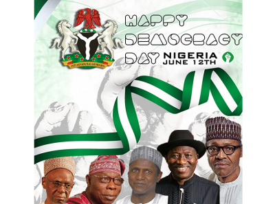 Democracy Day design flyer illustration photoshop