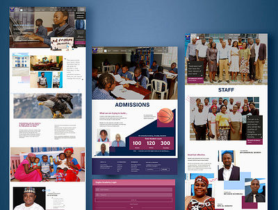 Eagles Academy website ui ux website