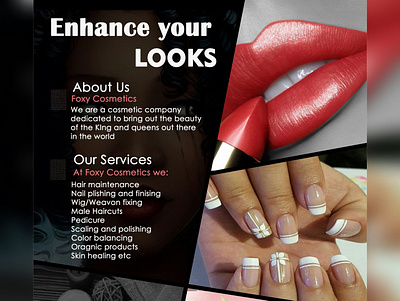 Beauty salon beauty flyer