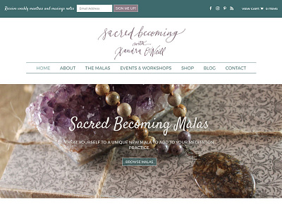 Sacred Becoming Homepage