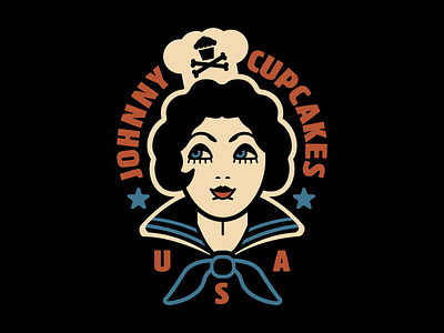 Johnny Cupcakes Sailor design graphic graphic design graphicdesign illustration johnny cupcakes johnnycupcakes tattoo vector