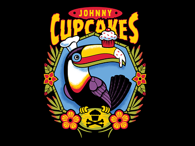 Johnny Cupcakes Tucan bird design graphic design graphicdesign illustration johnny cupcakes johnnycupcakes tattoo tropical tucan vector