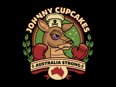Johnny Cupcakes Australia Relief