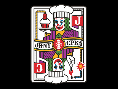 Johnny Cupcakes Joker design graphic graphic design graphicdesign illustration johnny cupcakes johnnycupcakes joker playing card playing cards playingcards vector