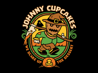 Johnny Cupcakes Scarecrow