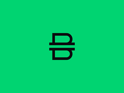 BlockEarn branding coin crypto logo minimal modern monogram wallet