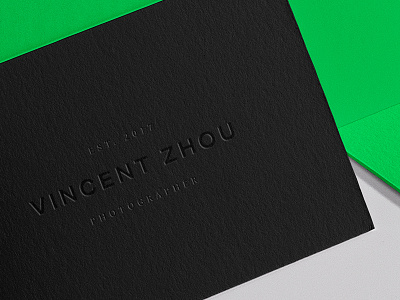 Vincent Zhou Business Card