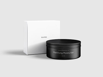 Bare Packaging boutique boutique logo branding cosmetic cosmetics logo logotype luxury minimal minimalist modern natural nordic package package design packaging