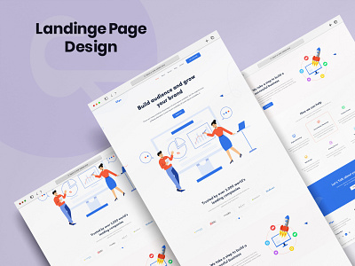 Landing page Design app landing figma graphic design home page design homepage landing page design mobile app ui ux website website design