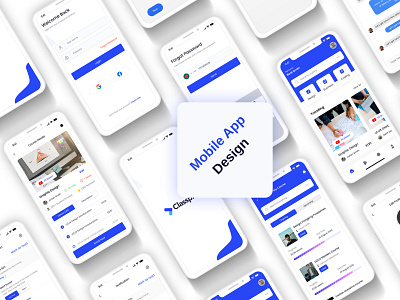 Online Course Mobile app Design