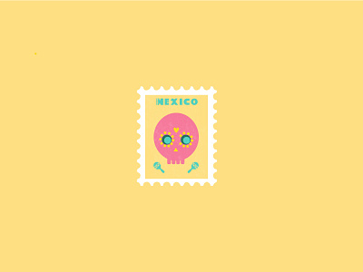 Post card Mexico design digital art graphic design illustraion illustration illustrator vector weeklywarmup