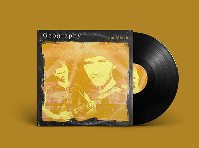 Album Cover Redesign of "Geography" by Tom Misch album art branding cover art cover artwork music album music art tom misch