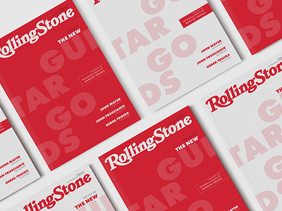 Rolling Stone Magazine Cover Design editorial design layout design magazine design typography