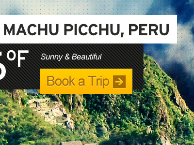 Peru Vacation Website ui website