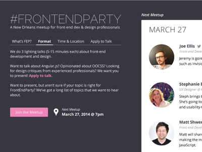 FrontEndParty Alterations