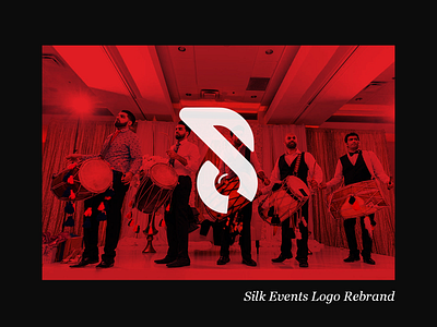 Silk Events Logo Rebrand branding design dj events graphic design logo rebrand weddings