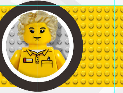 Lego Store C.V. Header character cover letter custom cv graphic lego minifig portfolio