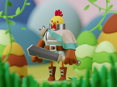 chicken warrior