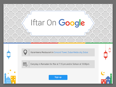 Iftar On Google arab dubai geometry google iftar islamic ramadan