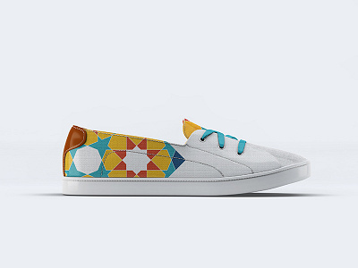 Sneaker Pattern design geometric pattern sneaker