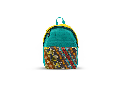 African Pattern Packback branding design geometric illustrator pattern vector