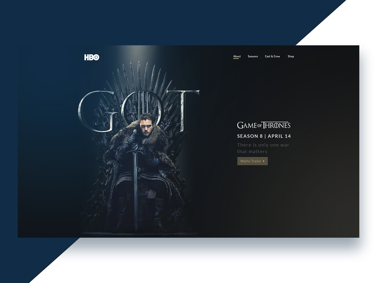 Got Season 8 By Ahmed Elminshawy On Dribbble   Dribbble 4x 