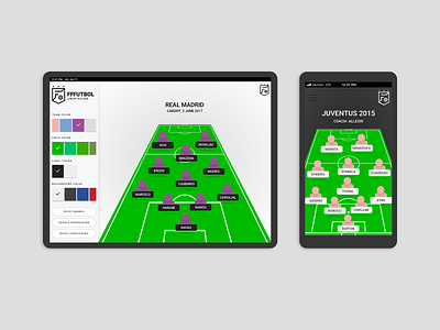 FFFUTBOL on Tablet and Mobile