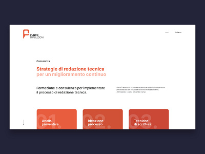 UI/UX Design | puntotraduzioni.com design graphic design ui ui design uiux design user interface ux ux design web web design web site