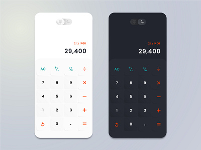 #DailyUI Day 4 - Calculator calculator calculator app calculator ui daily ui daily ui challenge dailyui design ui design user interface