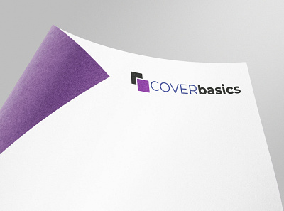 COVERbasics · Logo Design brand design brand identity branding design icon logo logo a day logo animation logo design logo design branding logo design concept logo designer logo designs logo mark logodesign logotype typography