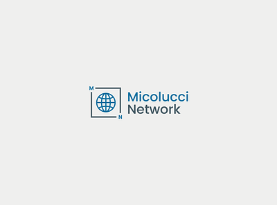 Micolucci Network · Logo Design brand design branding icon logo logo concept logo design logo design branding logodesign logotype