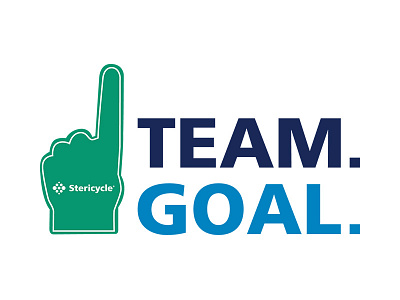 One Team. One Goal. Logo by Jesse Virgil on Dribbble